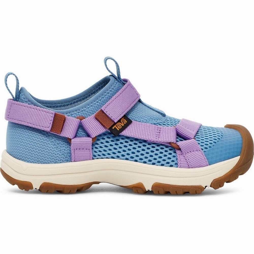 Teva Big Kids Outflow Universal Water Sandals Blissful Blue Size 3 Comfy Cute